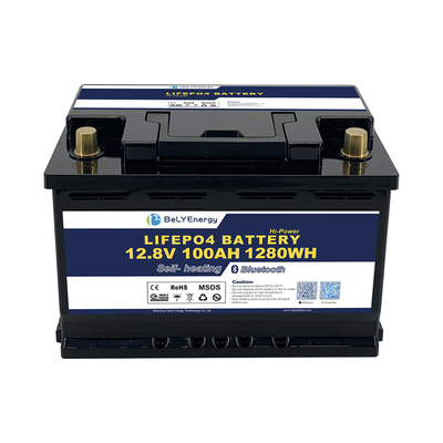 Αγορά Ηλεκτρική μπαταρία 12volt 100ah λίθιου Lithtech Lifepo4 κάρρων γκολφ επαναφορτιζόμενη online manufacture