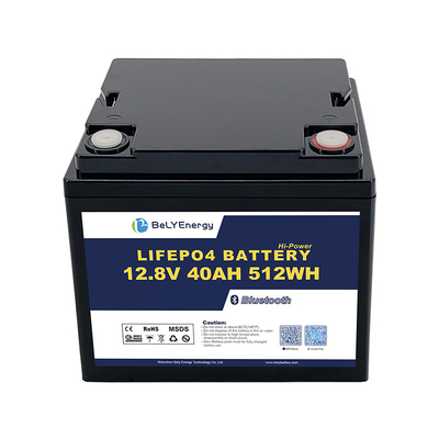 Αγορά Δυνατότητα 12,8V 40Ah Bluetooth μπαταρία λιθίου IP65 Προστασία περιβλήματος 512Wh ενέργεια online manufacture