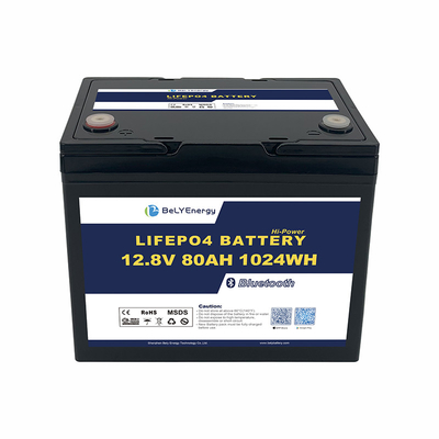 Αγορά Ενέργεια LiFePO4 μπαταρία λιθίου 12V80Ah Προστασία από την τάση 14.6V online manufacture