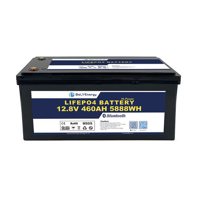 Αγορά LiFePO4 12V460Ah M8 Τερματικός τύπος Bluetooth Μπαταρία λιθίου 3.5V Κυττάρα εξισορρόπησης τάσης 100A Συνεχής ρεύμα φόρτισης για εφαρμογές online manufacture