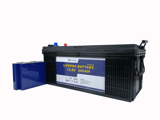 Αγορά Αντι UV 2560Wh 12v 200ah μπαταρία κύκλων λίθιου ιονική βαθιά online manufacture