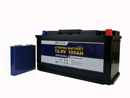 Αγορά Μπαταρία λίθιου τροχόσπιτων UPS 12V 100AH LiFePO4 με τα στοιχεία θέρμανσης Bluetooth online manufacture