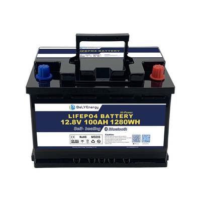 Overcurrent Bely όξινη αντικατάσταση μολύβδου πακέτων 12V 100ah μπαταριών προστασίας έξυπνη BMS