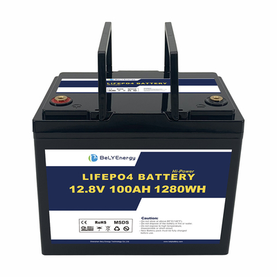 Ηλεκτρική μπαταρία 12V 100AH LiFePo4 για τηλεπικοινωνιακό σταθμό RV
