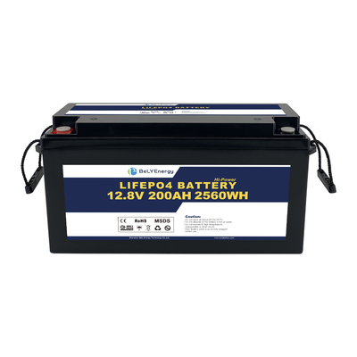 Bely Energy βαθύ κύκλο επαναφορτιζόμενη μπαταρία 12V 200AH λιθίου για οικιακές συσκευές EV βάρκες
