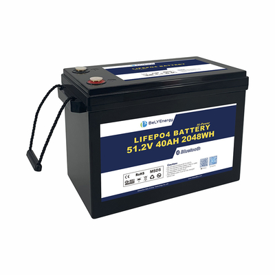 Bely Energy 5000 κύκλοι 40AH 48V LiFePO4 μπαταρία για Yachit 100% DOD ηλιακή χρήση