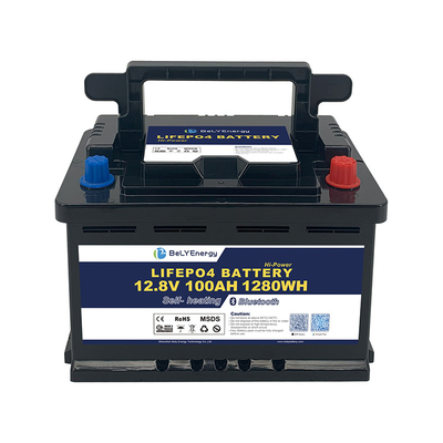 LiFePO4 ABS θήκη 12,8V μπαταρία λιθίου με 3,5V κυψέλες εξισορρόπησης τάσης