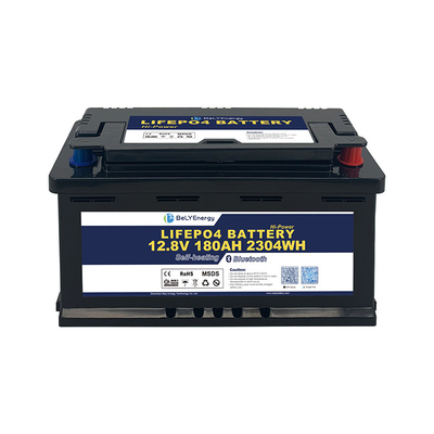 ABS Case 180Ah RV Lithium Battery IP65 Προστασία περιβλήματος 10V υπό προστασία τάσης