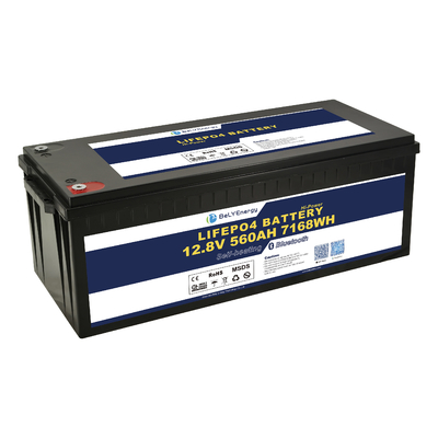 ABS Shell Long Lifespan 12.8V 560Ah LiFePO4 μπαταρία λιθίου με σύνδεση Bluetooth