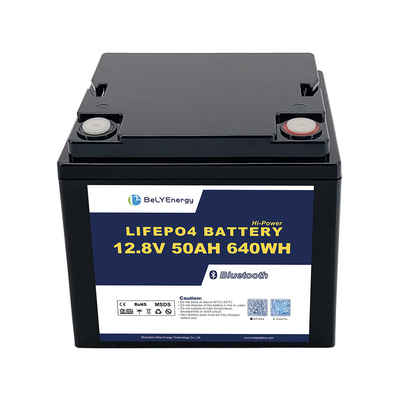 12V 50AH LiFePo4 μπαταρία με και έξυπνο BMS για την εκκίνηση και αποθήκευση ενέργειας σε σκάφη