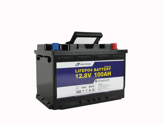Μπαταρία 12V 100AH λίθιου χαμηλής θερμοκρασίας Bluetooth στοιχείων θέρμανσης επαναφορτιζόμενη