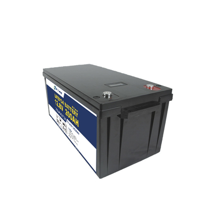 12V 200Ah λίθιου ιονικές φωσφορικού άλατος μπαταρίες σπιτιών Motorhome μπαταριών οδηγημένες πακέτο ελαφριές