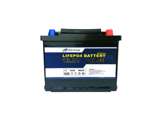 Μπαταρία λίθιου αυτοκινήτων UPS Lifepo4 12V 80AH rv για το σύστημα ηλιακής ενέργειας