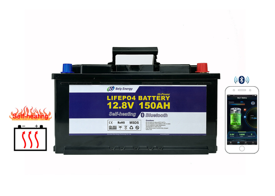 Θαλάσσια μπαταρία μπαταριών 12V 150Ah LiFePO4 λίθιου αεροσκαφών ΠΣΤ για το rv